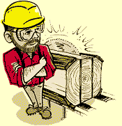 man and sawmill